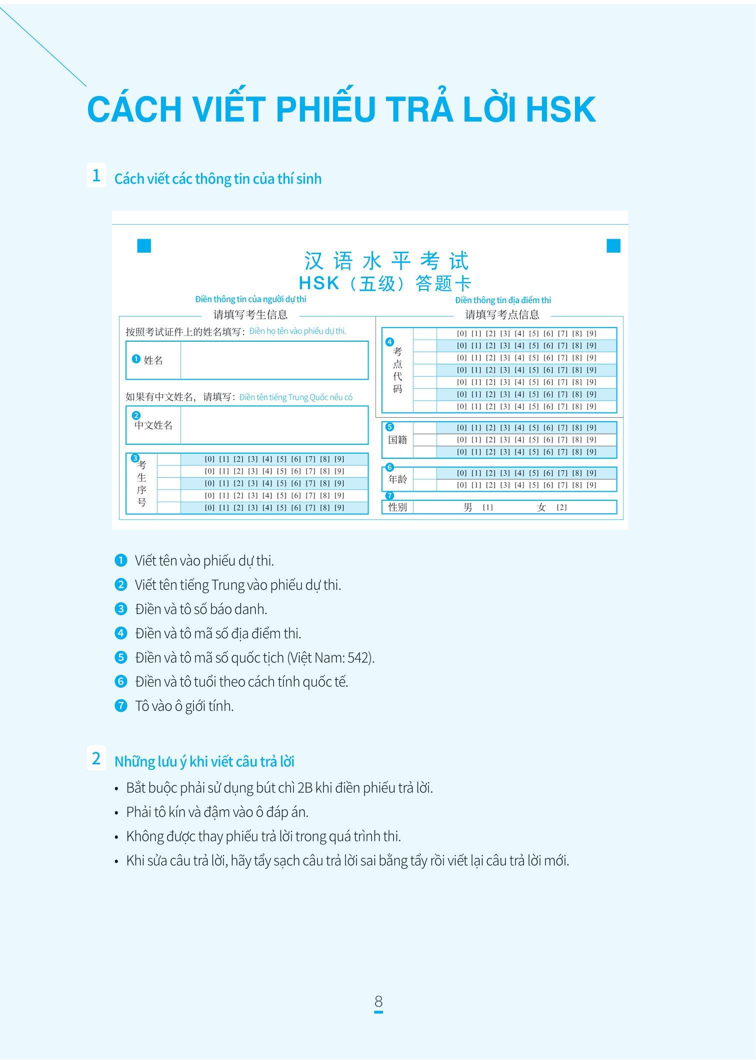 Chinh Phục Đề Thi HSK 5 (Kèm Giải Thích Ngữ Pháp Chi Tiết)