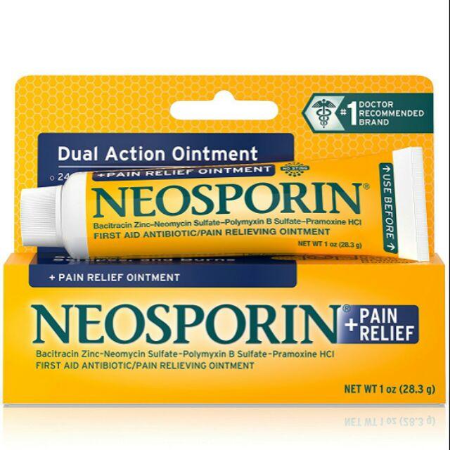 Kem mỡ sát khuẩn &amp; giảm đau NEOSPORIN