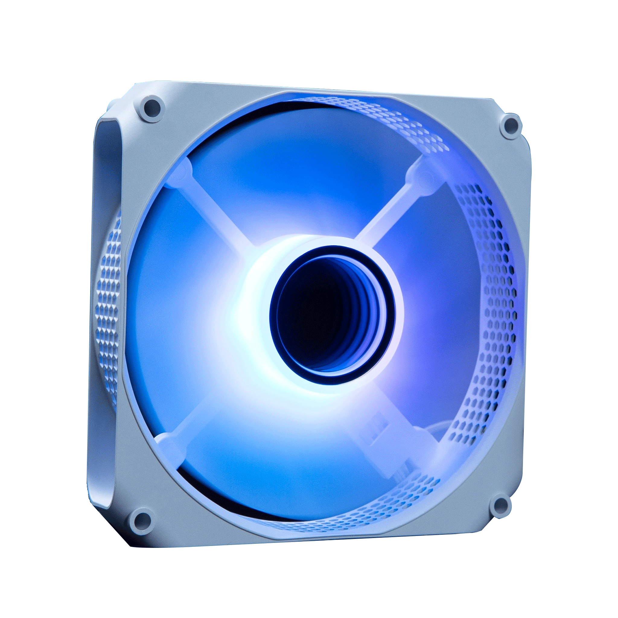 Quạt Tản Nhiệt Fan Case Leopard F6 Auto RGB Trắng – Hàng Chính Hãng