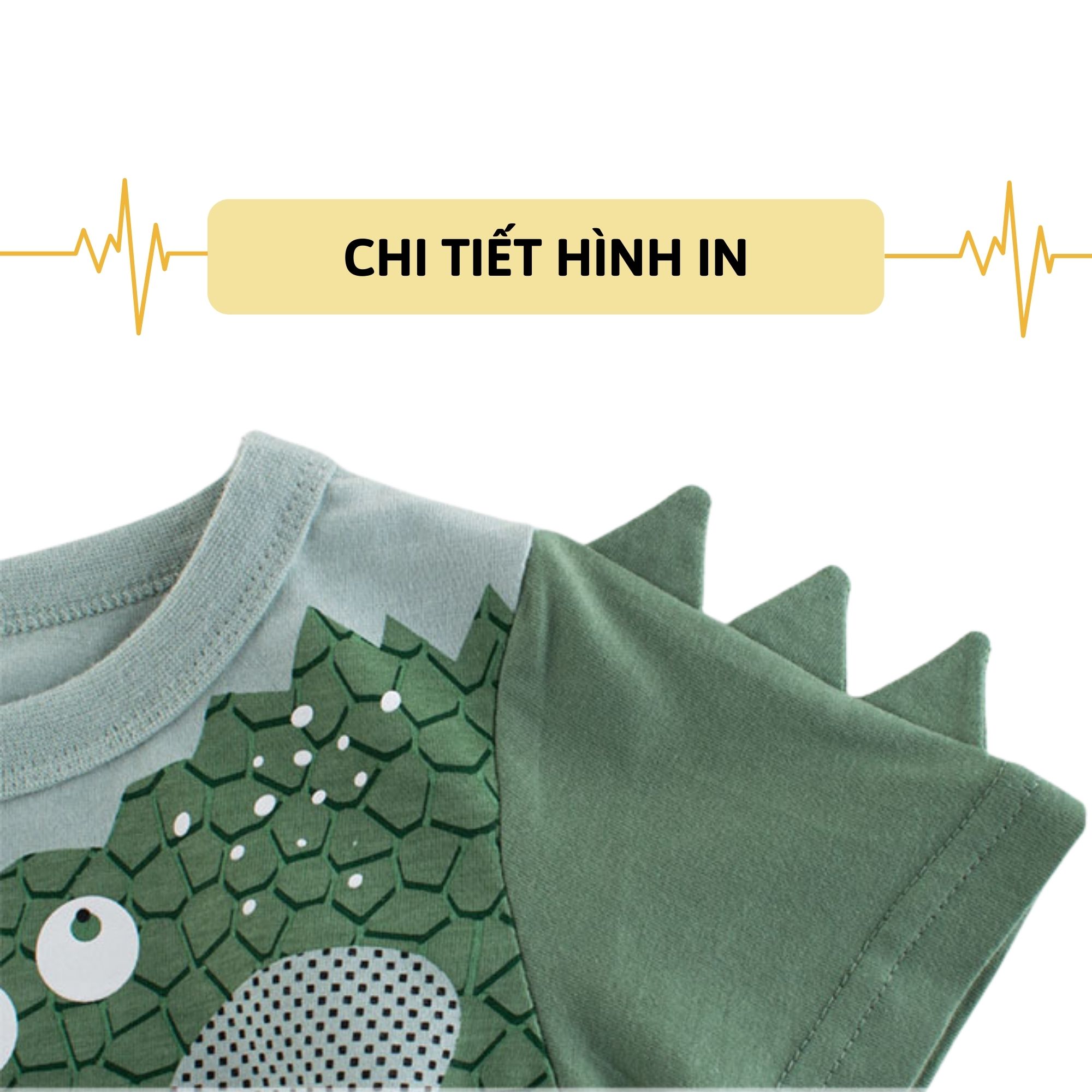 Áo thun bé trai 27Kids áo cộc cho bé họa tiết cá sấu chất cotton 100% S1018