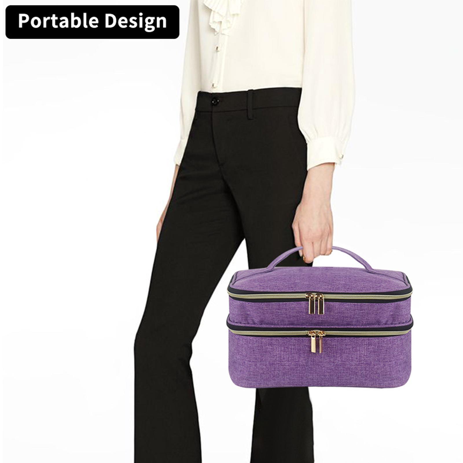 Double Layer Sewing Storage Organizer DIY Storage Bag for Sewing Supplies