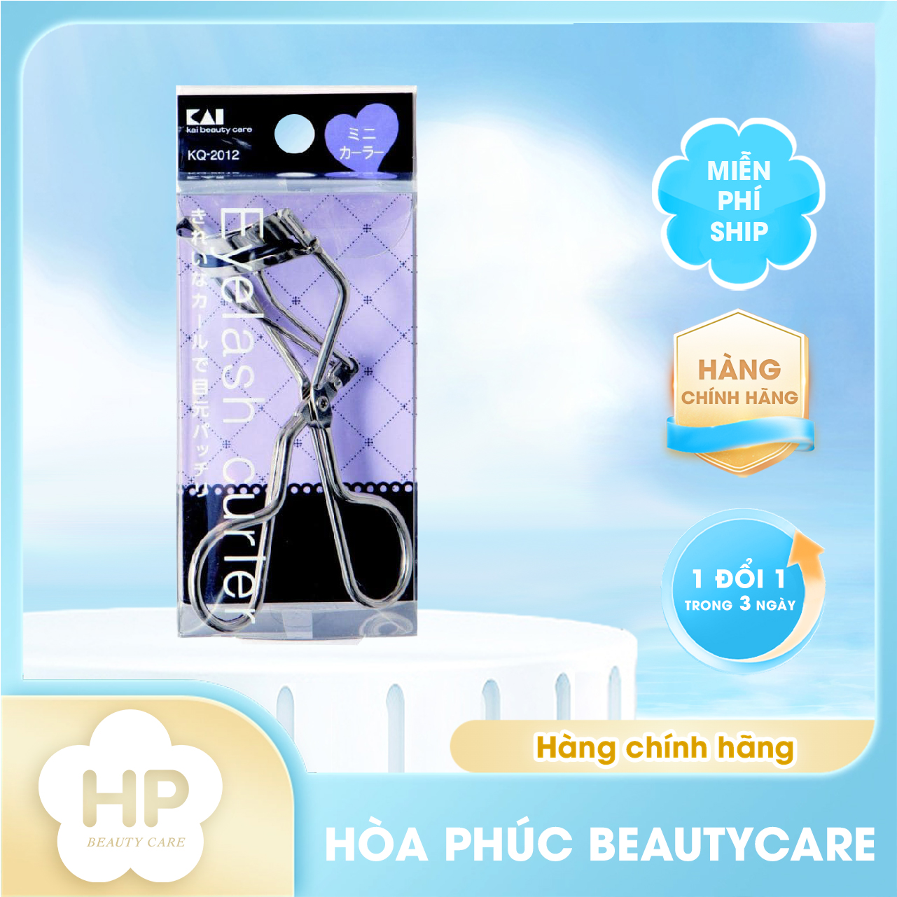 Bấm Cong Mi Trên Thân Thép Không Gỉ Kai Kq-2012 (87103)