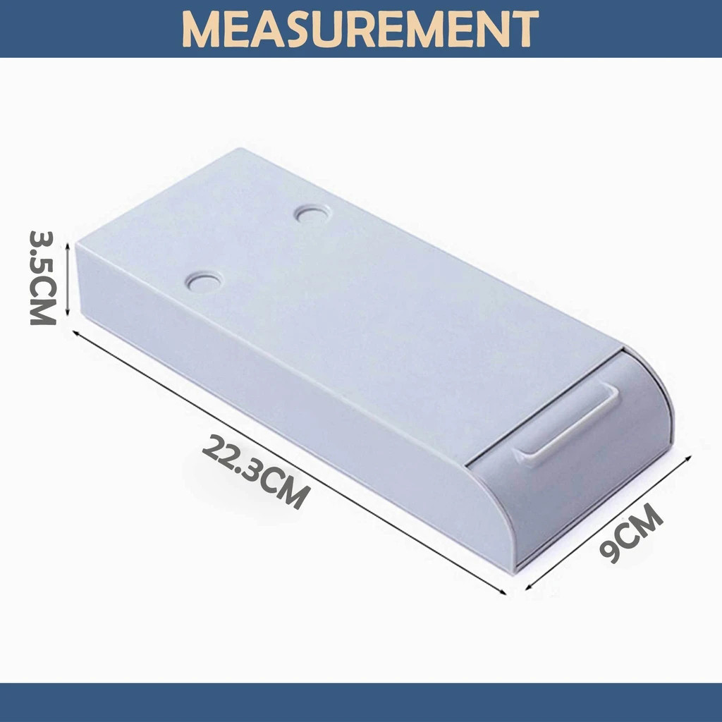 Hộc Dán Ngăn Bàn, Ngăn Kéo Bàn Mini Để Văn Phòng Phẩm, Lưu Trữ Đồ Tiện Ích, Sắp Xếp Không Gian Làm Việc Ngăn Nắp, Tạo Phong Cách Riêng