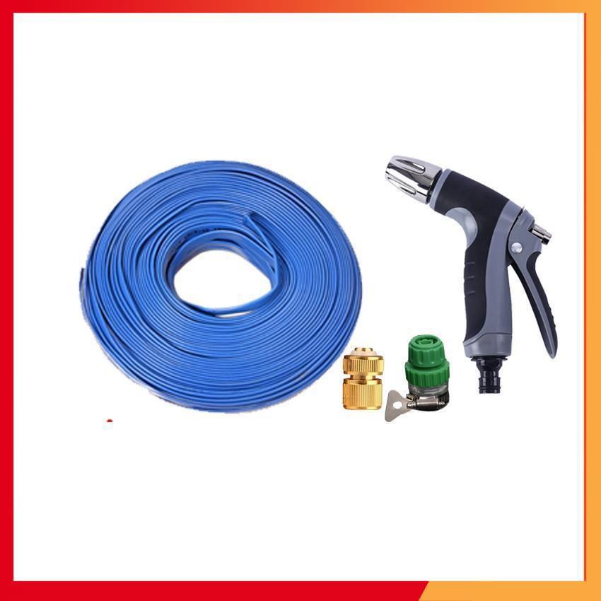 Bộ dây vòi xịt nước rửa xe,tưới cây tăng áp 3 lần 7-10m 206817