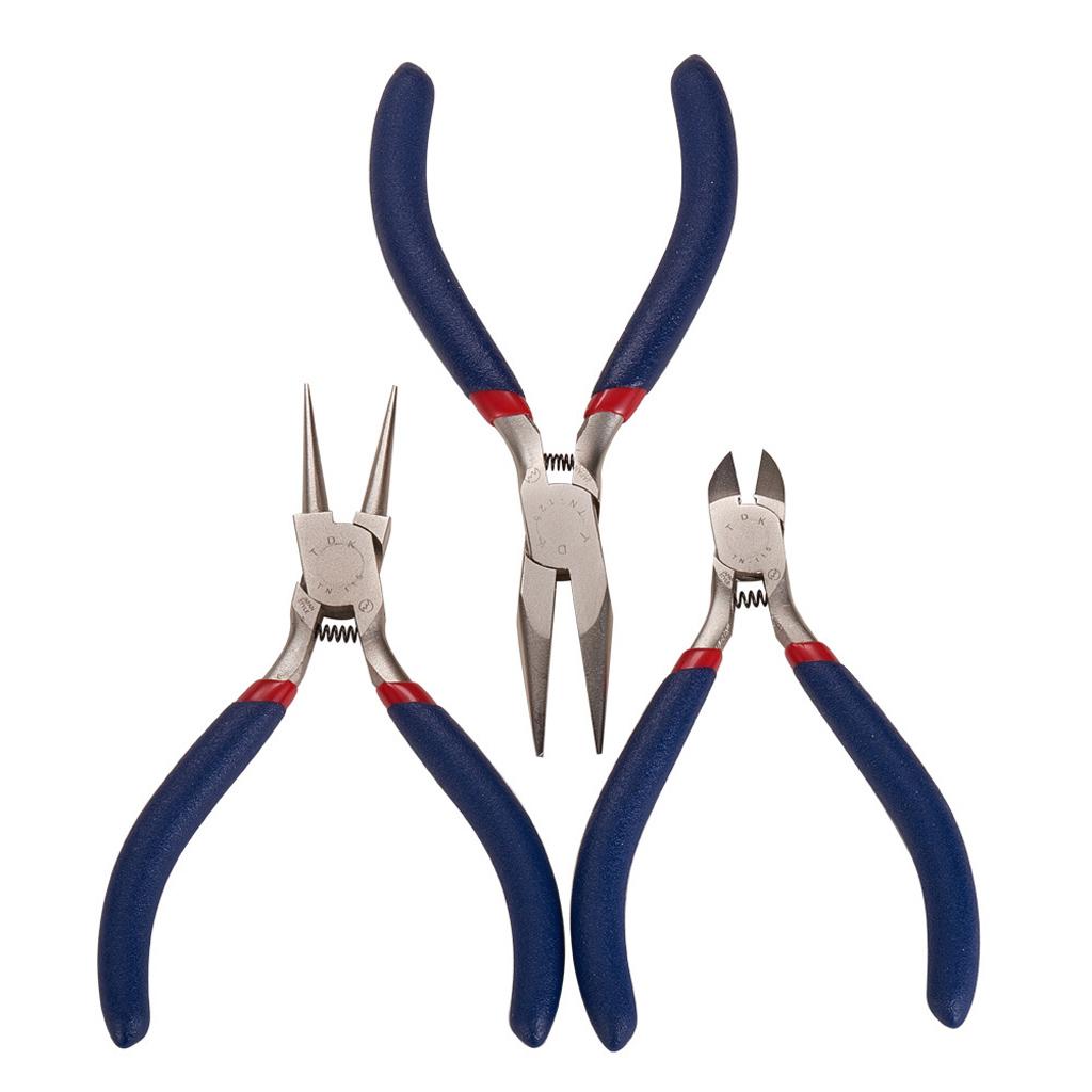 10pcs Jewelry Making Kit Tools Repair Starter Beading Set with Storage Case