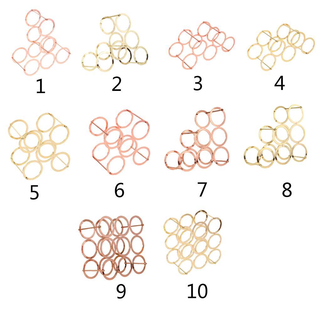 Nordic Style Red Wine Rack Bottle &amp; Glass Holder Cork Storage Holder Rack -A