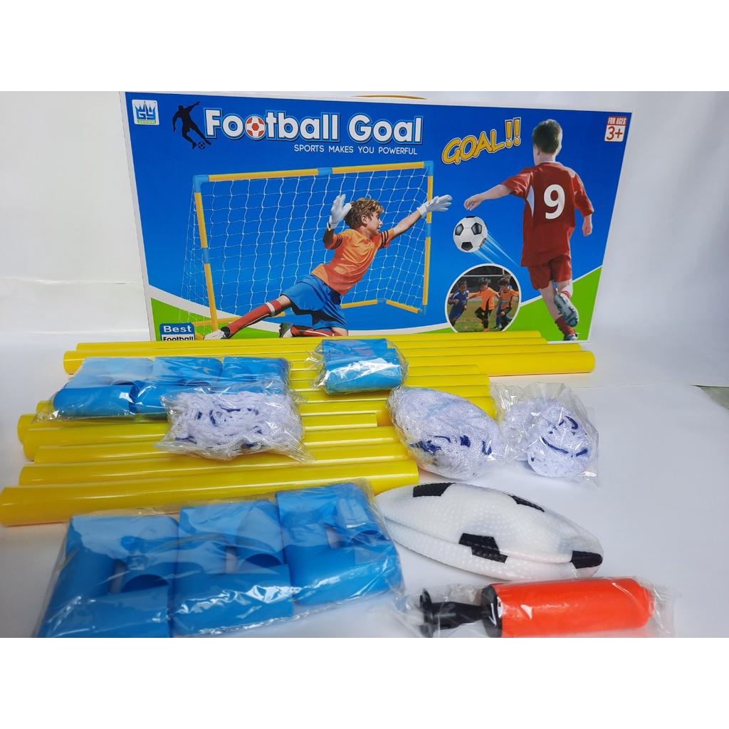 Hộp hai khung thành bóng đá mini cho trẻ chơi trong nhà ✿Bé đam mê bóng đá