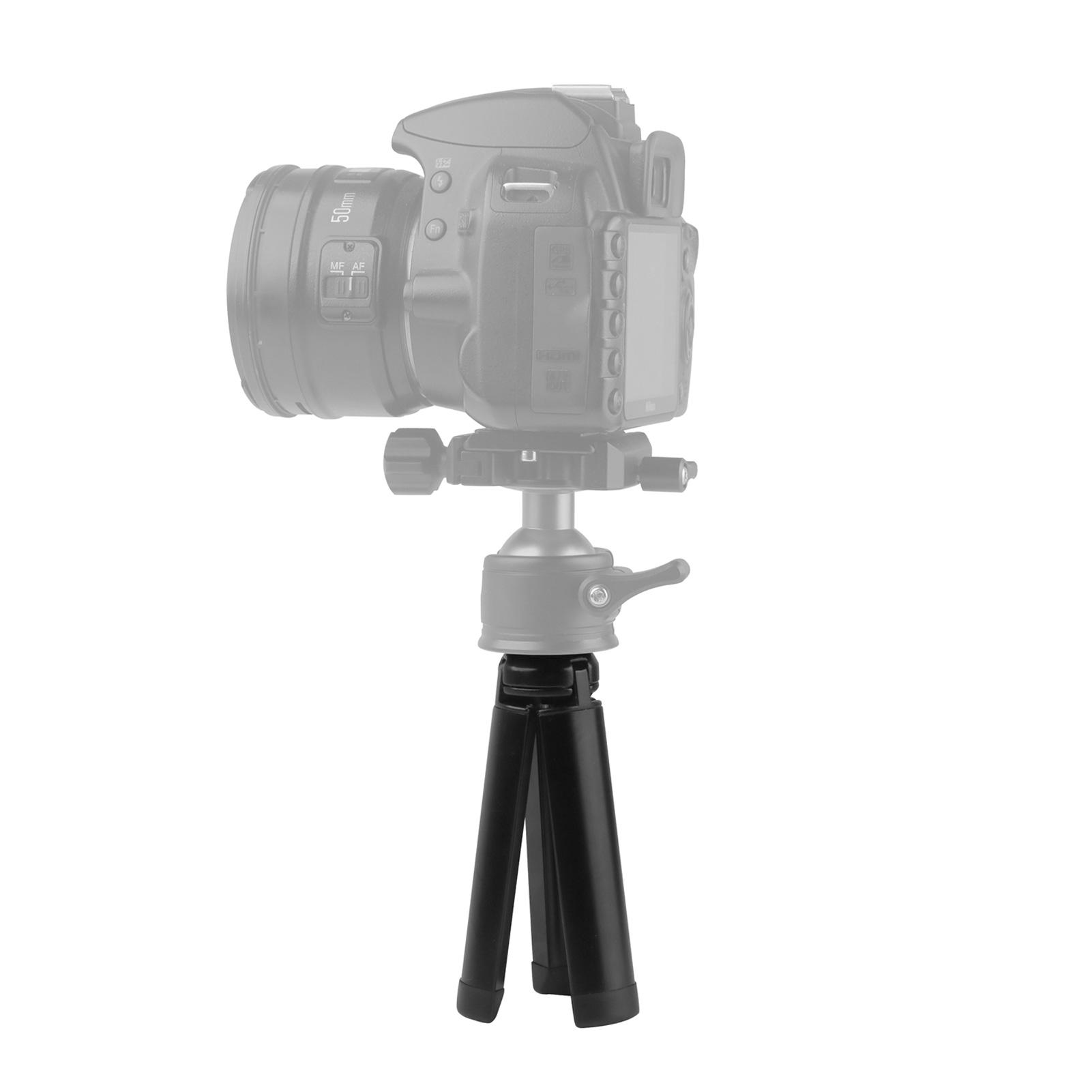 Chân máy để bàn bằng nhôm 5cm với Giao diện 1/4-inch đa năng cho Máy ảnh DSLR SLR