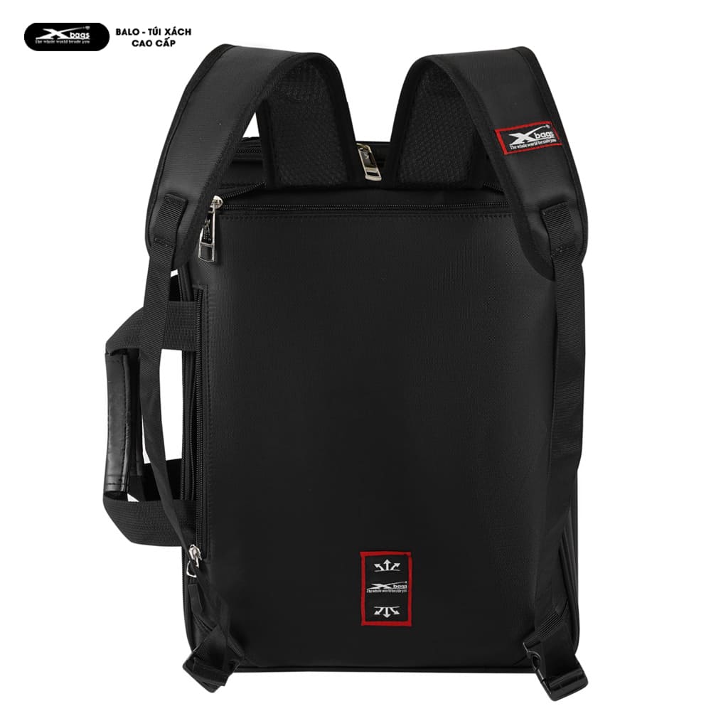 Cặp Đa Năng Cao Cấp Xbags Pride Màu Đen, Đựng Được Laptop 17 Inch, Nhiều Ngăn Dung Tích Lớn, Chống Nước, Hiện Đại Đẳng Cấp XB4102!