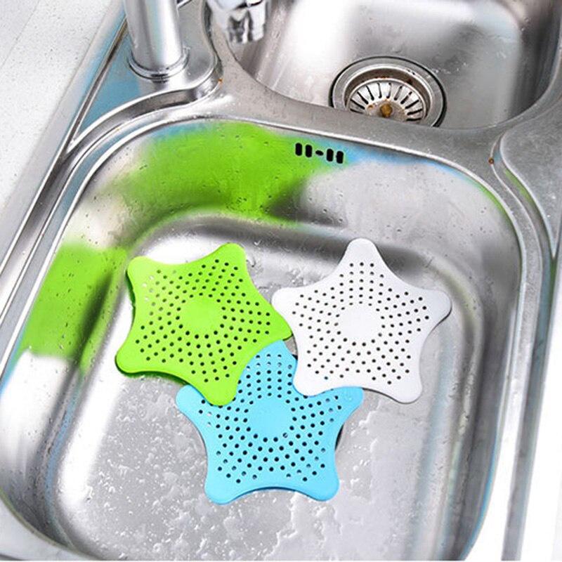 1 Pcs Bath Sink Strainer Drain Hair Catcher Bath Stopper Plug Sink Strainer Filter Shower Sink Strainer Plug Kitchen Accessories