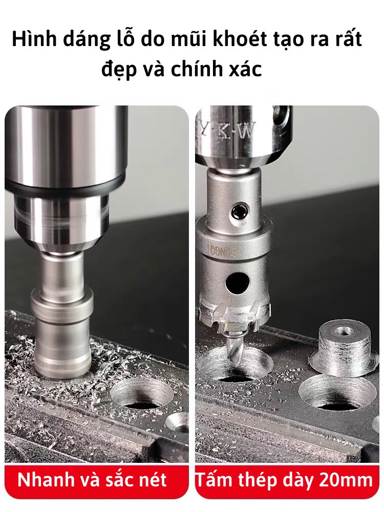 Mũi khoét lỗ giá rẻ, mũi khoét sắt đủ loại,mũi khoét đa năng,mũi khoét lỗ xịn,mũi khoét inox,mũi khoét lỗ xịn,mũi khoét lỗ tròn