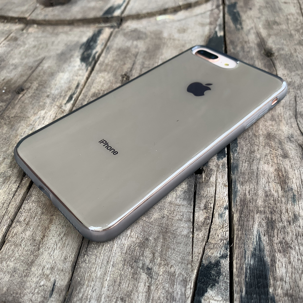 Ốp lưng dẻo cao cấp dành cho iPhone 7 Plus / iPhone 8 Plus - Màu đen mờ