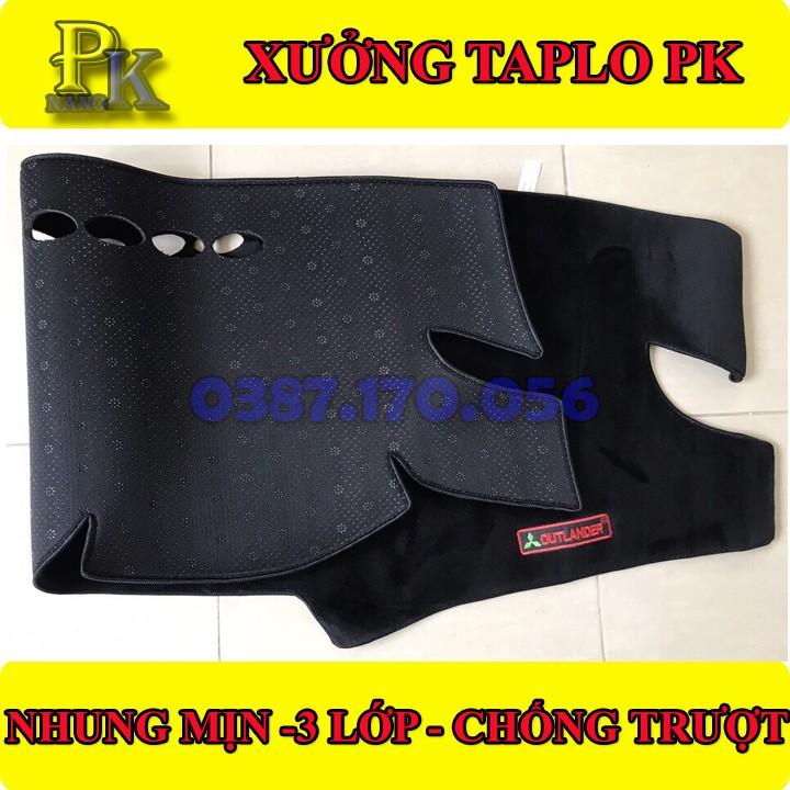 THẢM TAPLO NHUNG XE OUTLANDER- THẢM TAPLO OUTLANDER-CHUẨN FORM-NANOPK