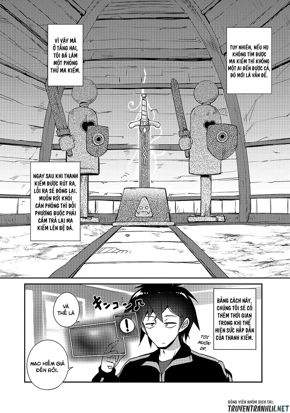 chủ nhân của mê cung rất lười chapter 16 12