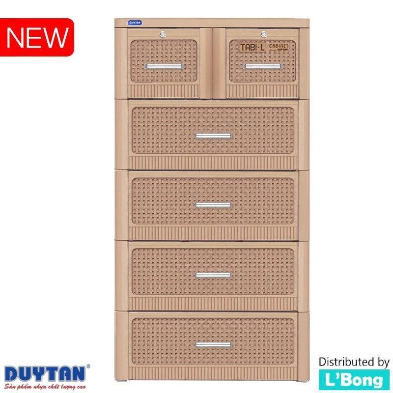 Tủ nhựa Tabi  gỗ 5 tầng