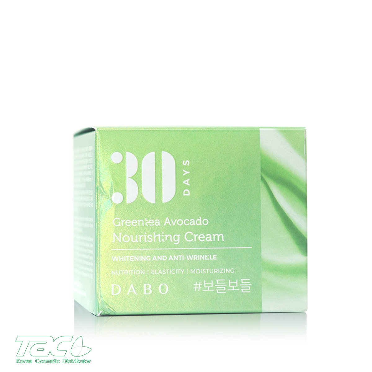 DABO Kem dưỡng da tinh chất bơ trà xanh - DABO Green Tea Avocado Nourishing Cream 100ml cấp ẩm dưỡng da