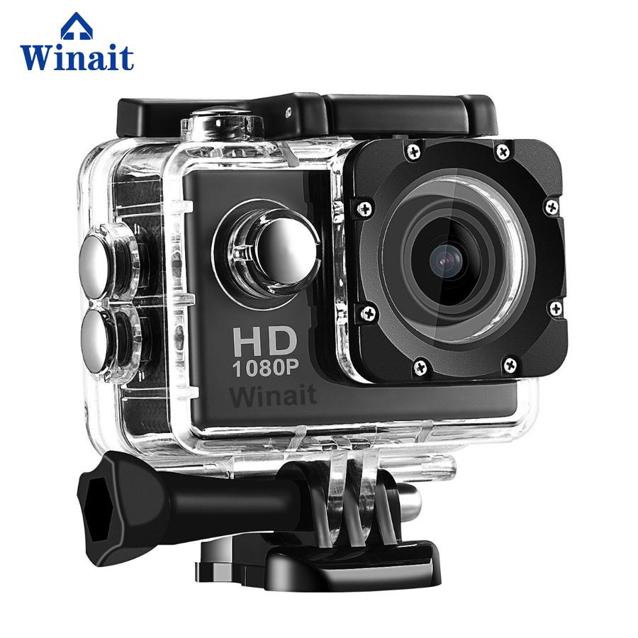 Winait Real full hd 1080p digital waterproof action camera, digital mini dv