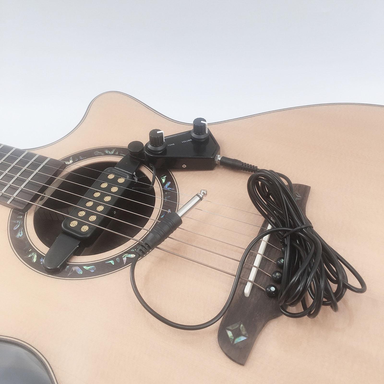 Acoustic Guitar Pickup Bridge Pickup and Volume Parts Accessory Guitar Bridge Pickup
