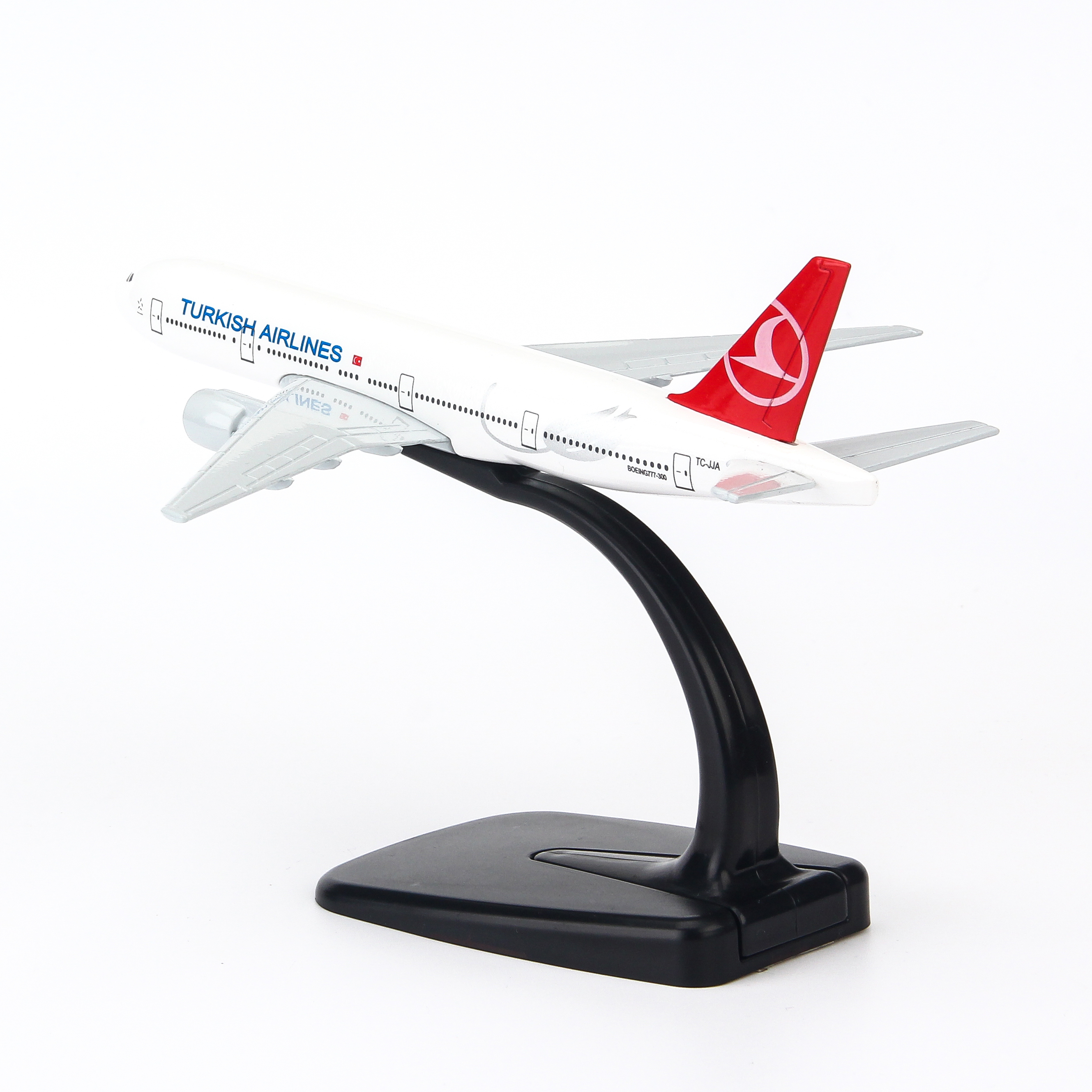 Mô Hình Máy Bay Trưng Bày Boeing 777 Turkish Airlines Everfly (Trắng)