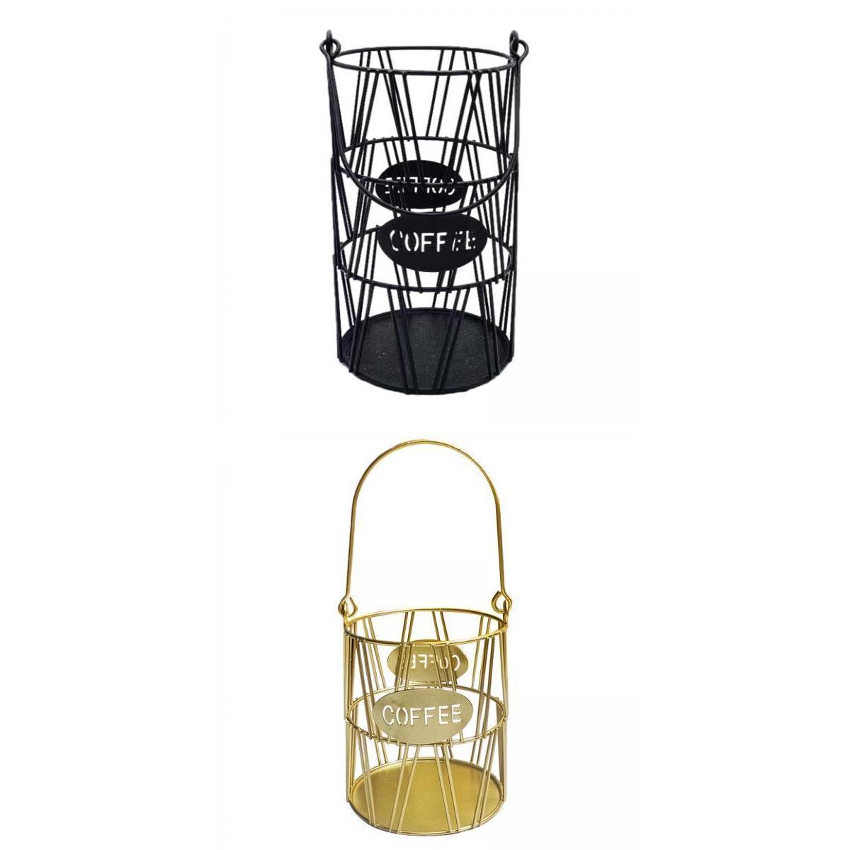 2Pcs Coffee Pod Storage K Cup Holder Counter Display Stand 30 Pod Baskets