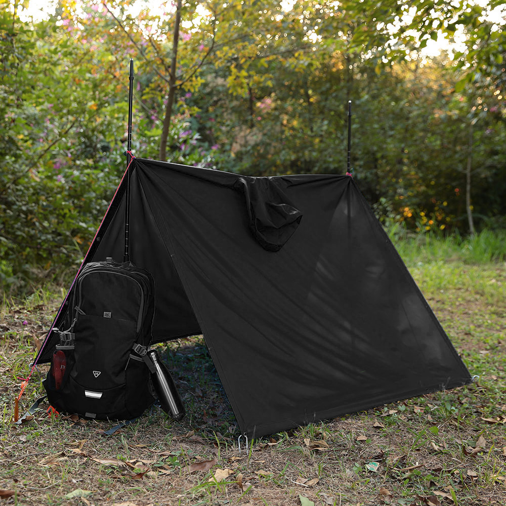 Áo Mưa Poncho Nhẹ Có Mũ Trùm Đầu 3 Trong 1 Chống Nước