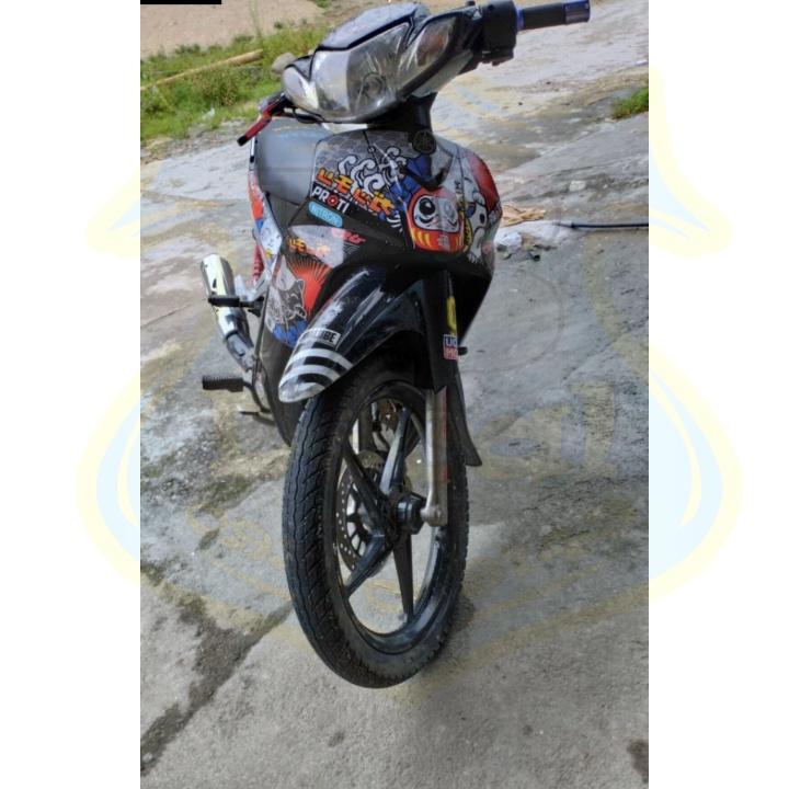 Tem xe sirius mèo thần tài may mắn