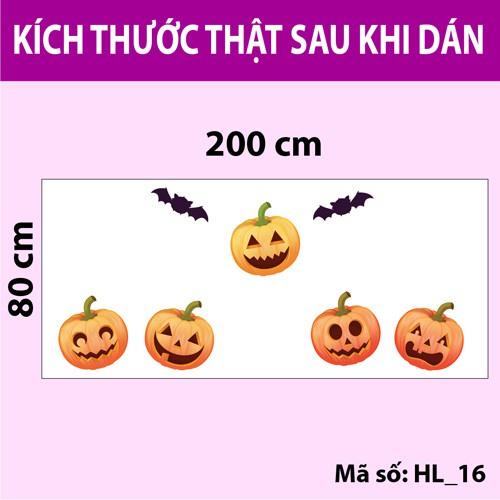 Trang trí Halloween 2020 bí ngô tinh nghịch.