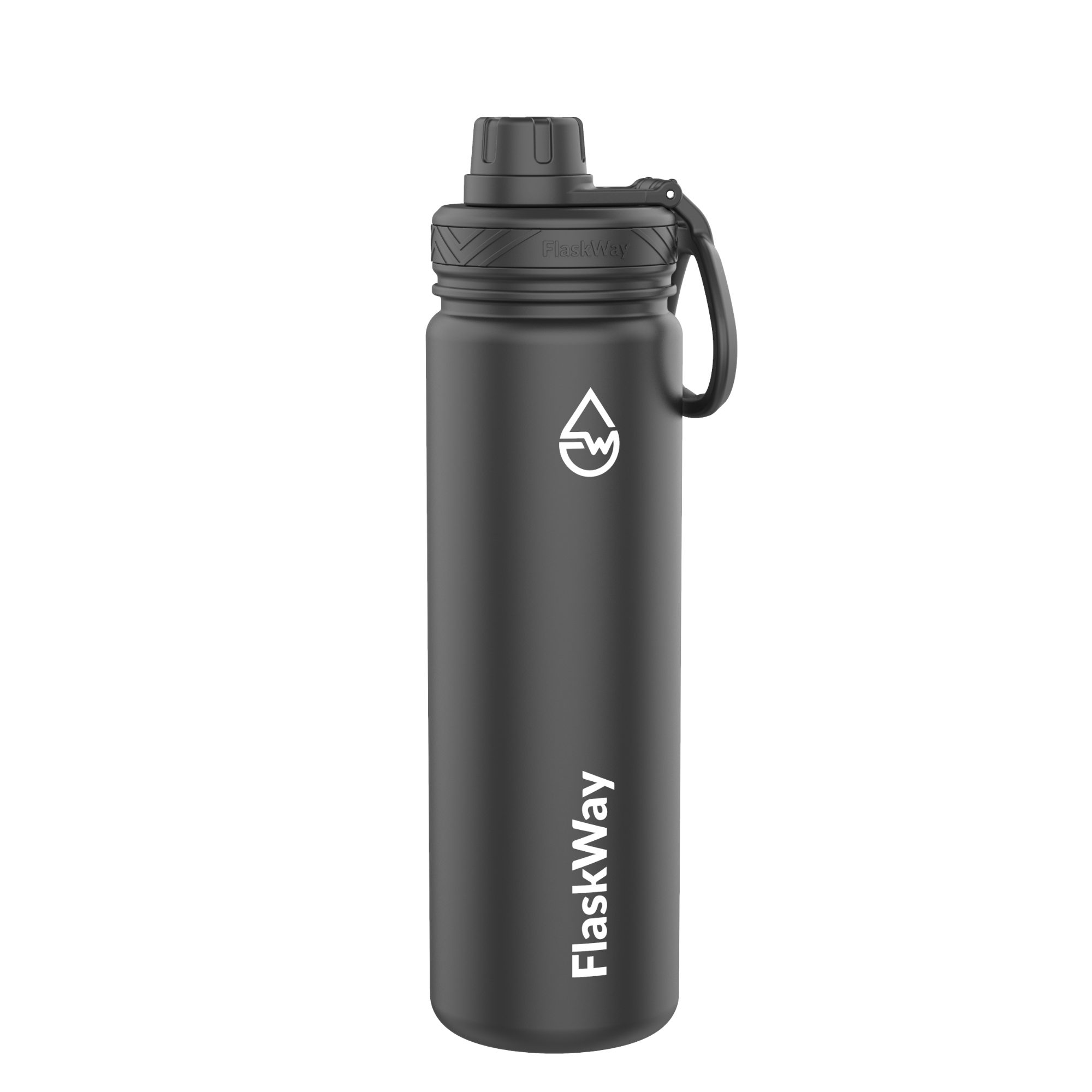 Bình giữ nhiệt FlaskWay màu đen Night Black 22oz (650ml)