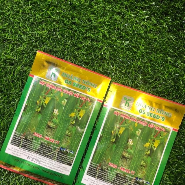 SET 2 GÓI HẠT GIỐNG DƯA CHUỘT NẾP LAI F1 5gr