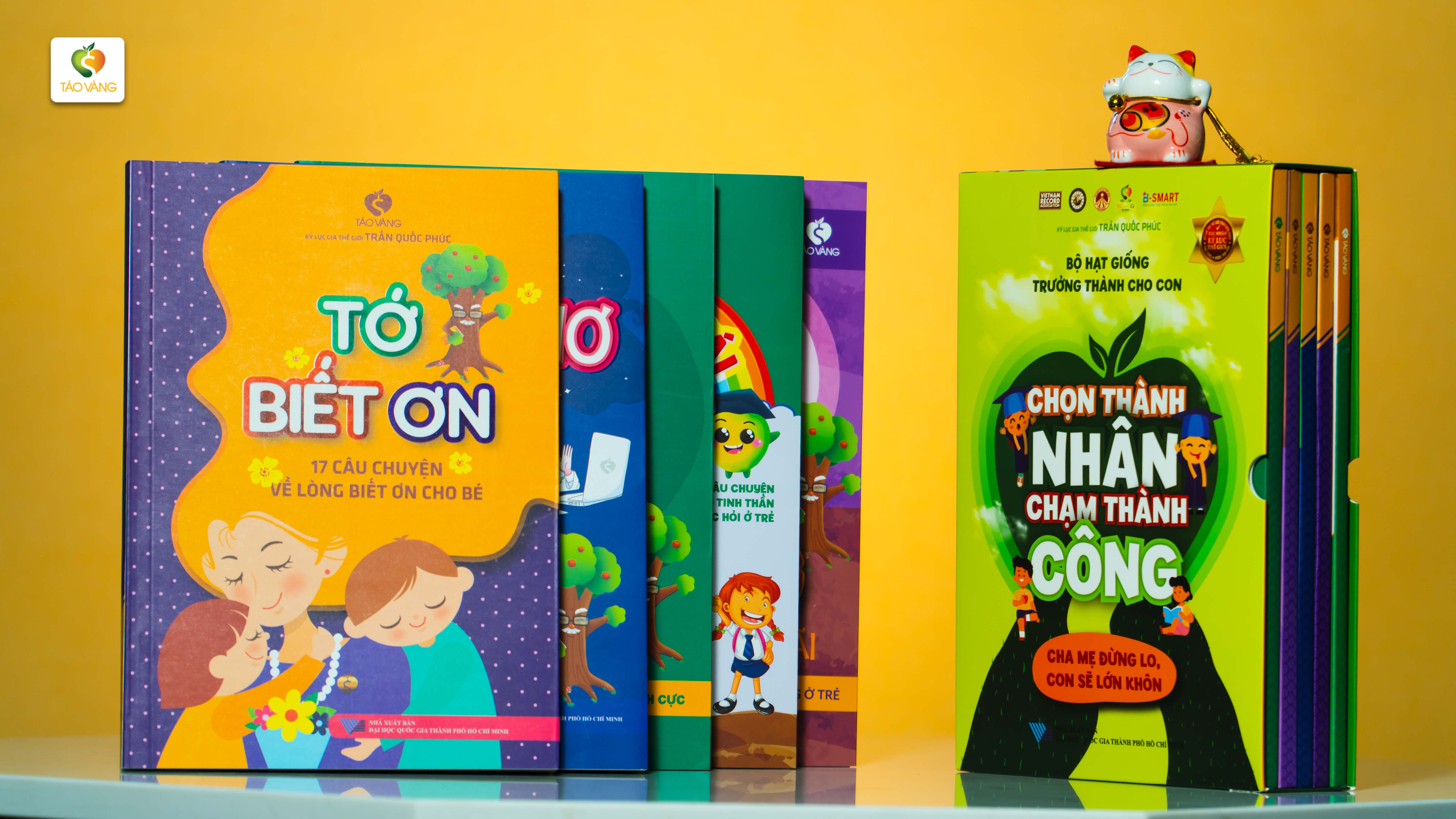 Sách Thiếu Nhi | Combo bộ 5 cuốn: Chọn Thành Nhân - Chạm Thành Công (sách cho trẻ 3- 12 tuổi) | Táo Vàng Book