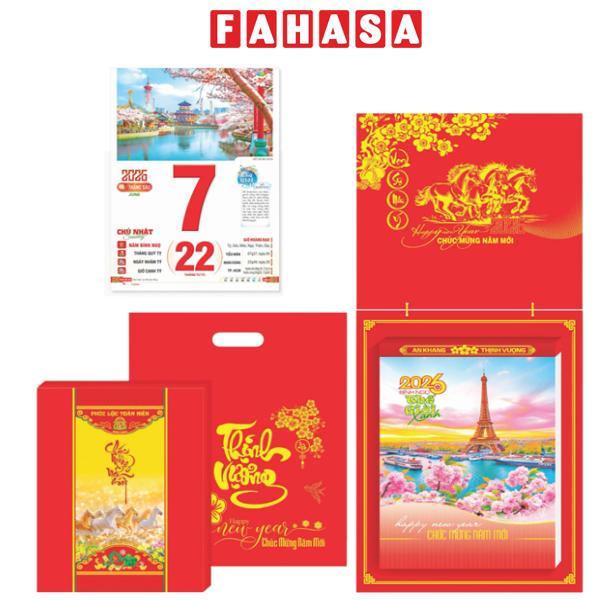 Lịch Bloc Siêu Đại - Phong Cảnh Thế Giới - Bảng Treo Sơn Mài - 20 x 30 cm - TĐ30