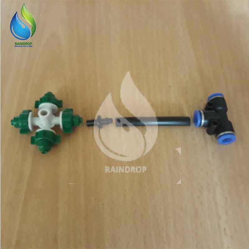 BÉC PHUN SƯƠNG 4 HƯỚNG CHÂN NỐI TÊ 8