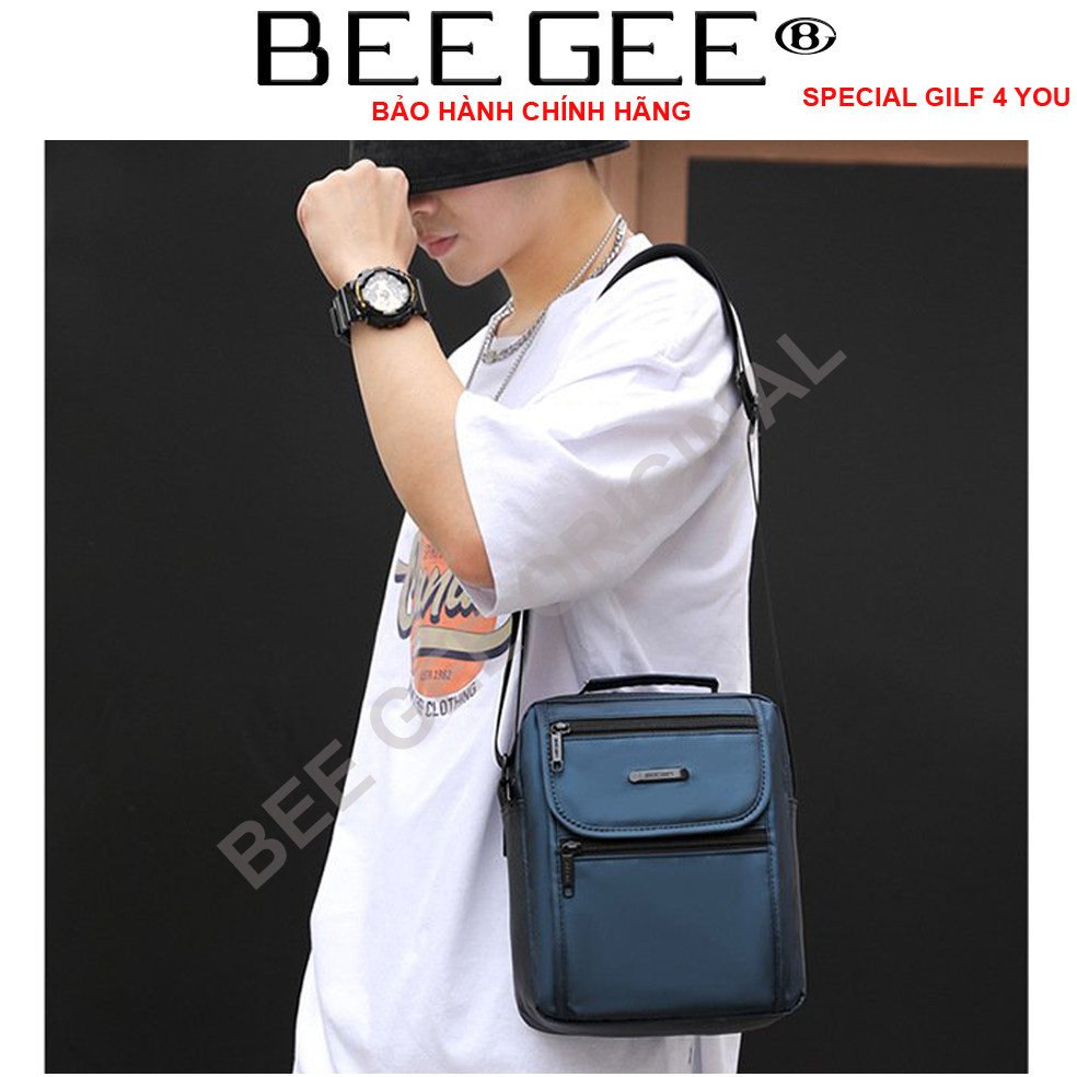 Túi đeo chéo nam cao cấp phong cách HÀN QUỐC BEE GEE DCN9017 (Tặng quà tặng ngẫu nhiên trong BEEGEE GILF COLLECTION