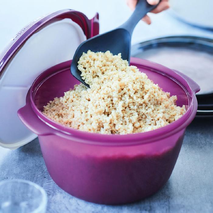 Nồi nấu cơm trong lò vi sóng trong 15 phút Rice Maker - Tupperware chính hãng từ Đức