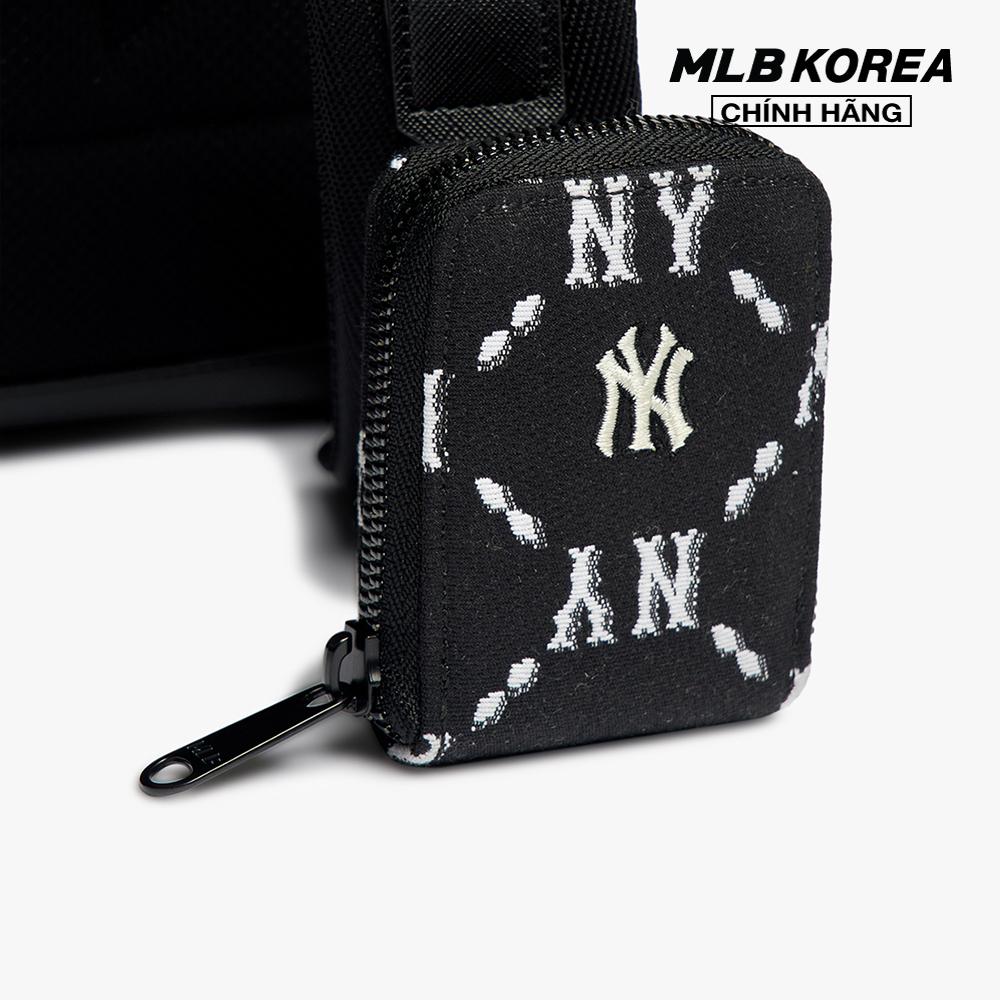 MLB - Balo chữ nhật Monogram Diamond Jacquard 3ABKM022N-50BKS