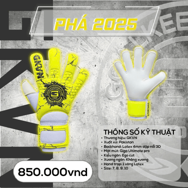 Găng Tay Thủ Môn Cao Cấp - GKVN Phá