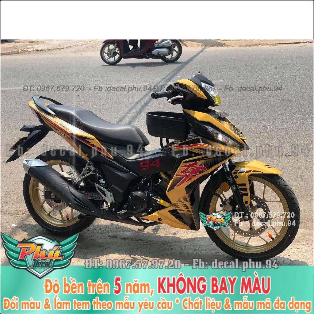 Tem Rời Winner Vàng Hayabusa  -1