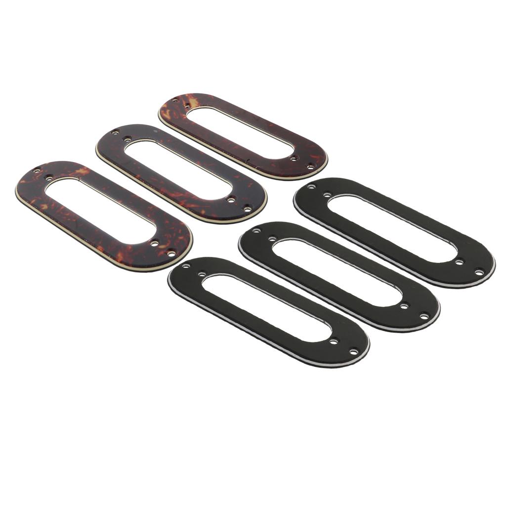 Baoblade 6 Ghita Điện Kim Loại Đơn Cuộn Dây Thu Gắn Vòng Bán Tải Khung Bao