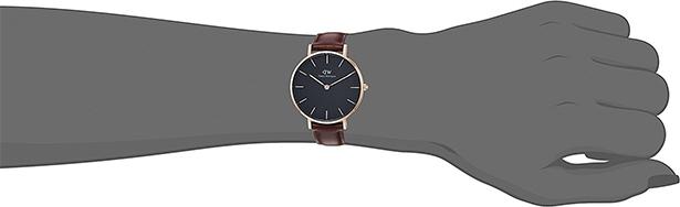 Đồng Hồ Thời Trang Nam Nữ Dây Da Daniel Wellington DW00100165 (32mm) - Đen