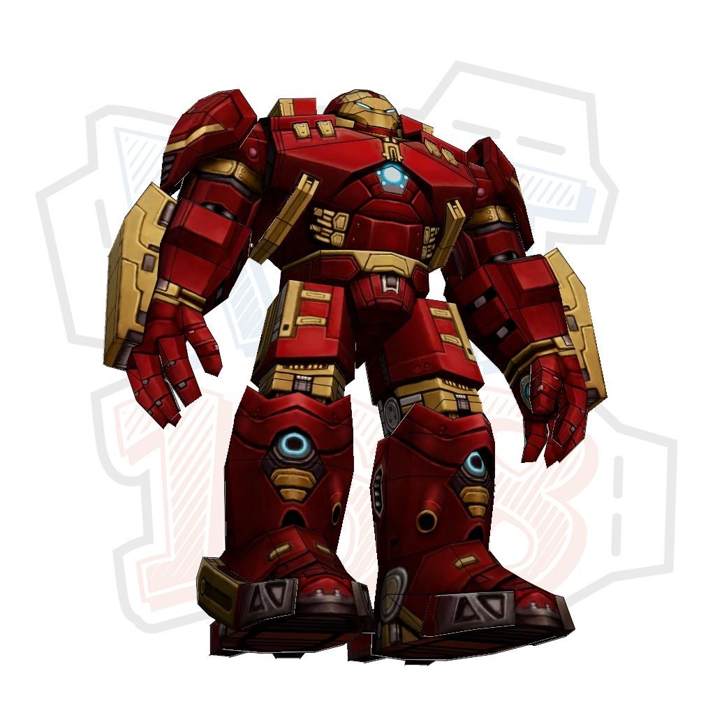 Mô hình giấy Anime Game Hulkbuster ver 2 - Avengers 2