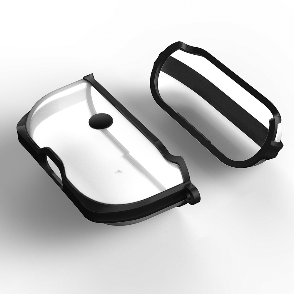 Bao Case PC + TPU Cho Airpods Pro - Viền Colour_ Hàng chính hãng