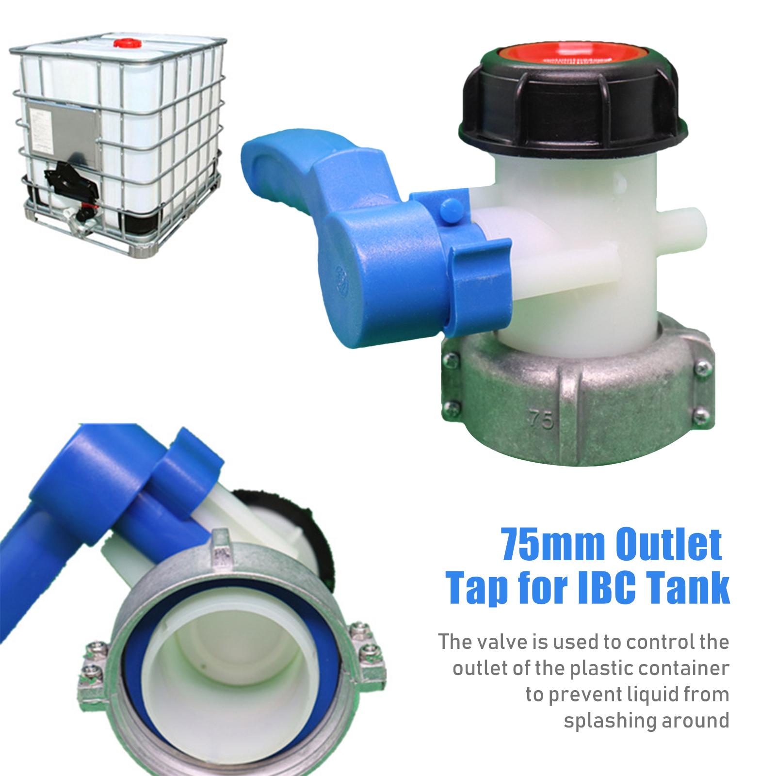 Bộ Điều Hợp Xả Bồn Chứa Ibc Vòi Đầu Ra 75Mm