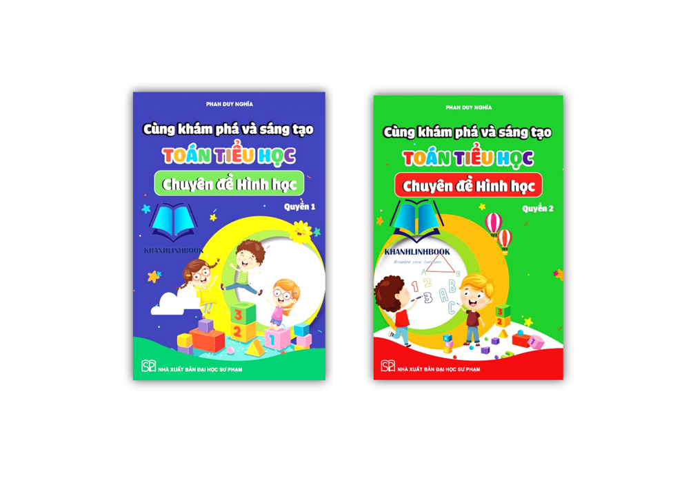 Sách - Combo Cùng khám phá và sáng tạo Toán tiểu học - chuyên đề Hình học