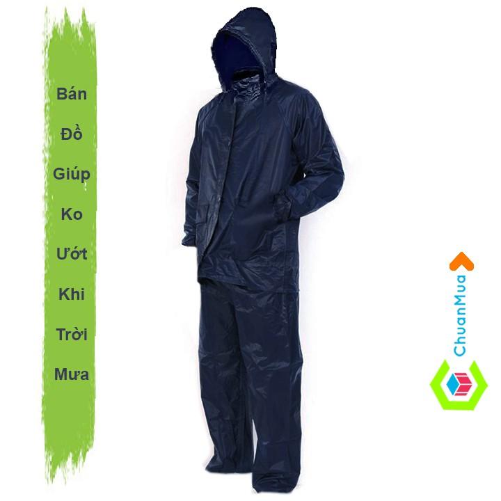 Áo Mưa Bộ Người Lớn Vải Dù