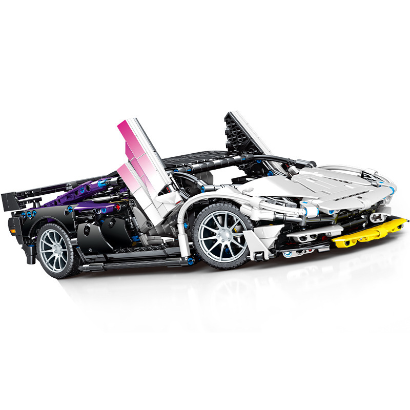 Đồ Chơi Ráp Lắp Kiểu LEGO Mô Hình Xe Lamborghini Aventador Hologram Điều Khiển Từ Xa S701945 Với 1337 PCS