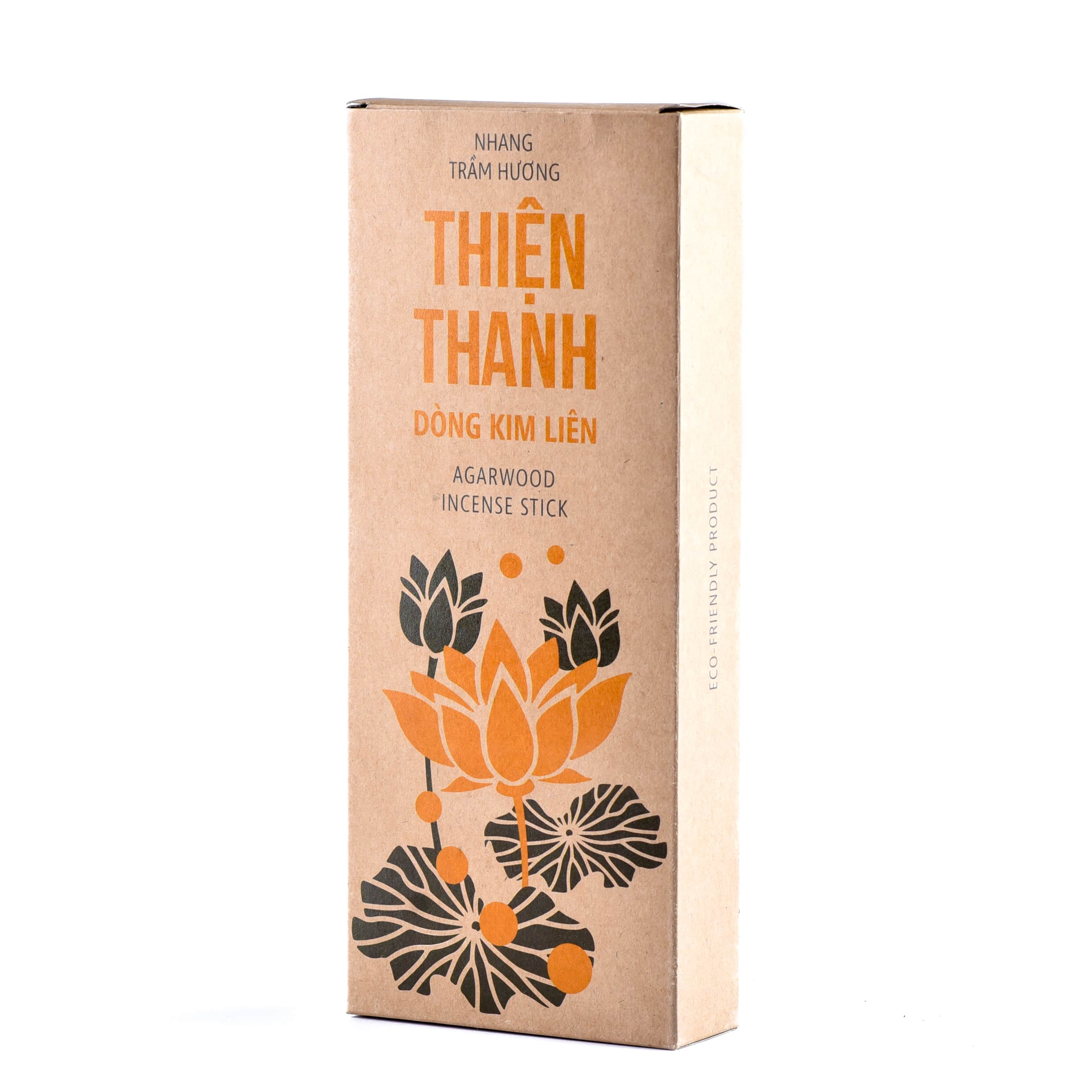 Nhang cây trầm hương 2 tấc - 250 cây - 200grams - dòng Kim Liên - hương vị gỗ đậm đà - Thương hiệu Trầm Hương Thiện Thanh