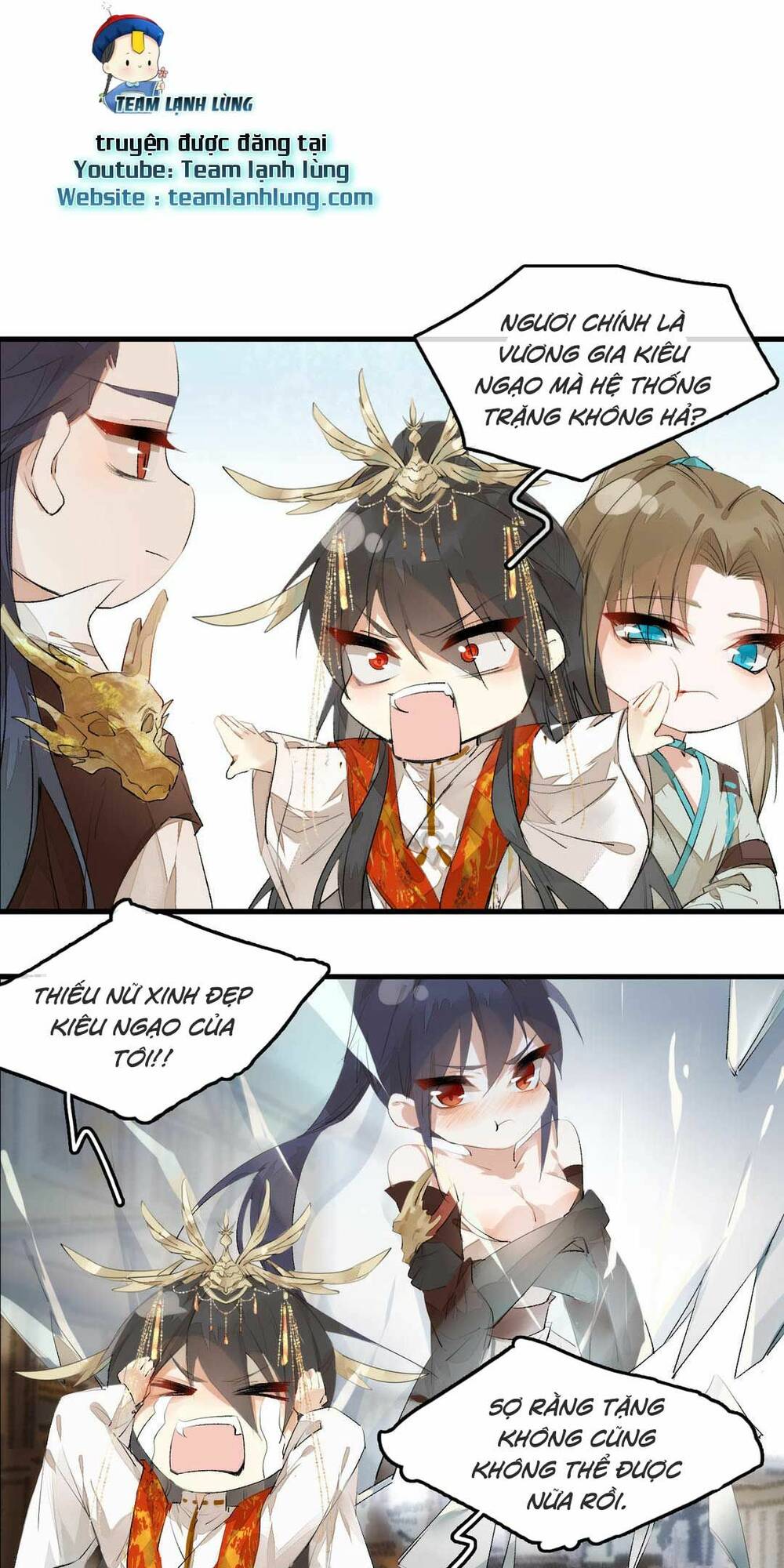 ta xuyên không mang long thai chapter 1 38