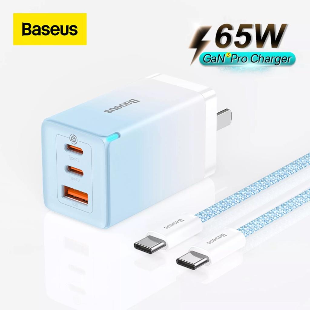 Bộ sạc nhanh Baseus GaN3 Pro Quick Charger 65W Phiên bản 2022