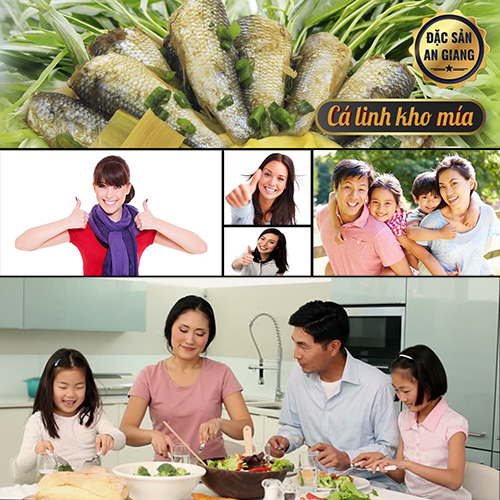 LỐC 6 HỘP CÁ LINH KHO MÍA  ĐÓNG HỘP - 210G - CHÍNH HÃNG ANTESCO - ĐẶC SẢN AN GIANG CÁ ĐÓNG HỘP - DÙNG KÈM MẮM CÁ LINH CHƯNG - CLKMX6