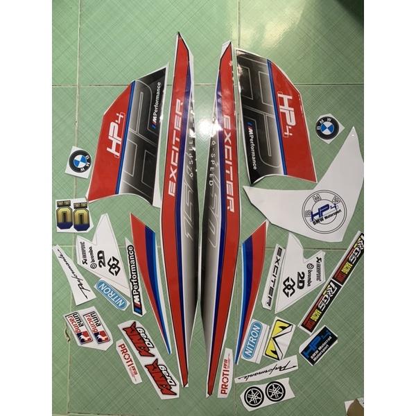 Tem exciter 150 hp4 đỏ